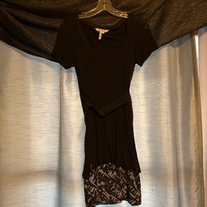 Cute mini dress with built in belt